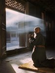 Praying Monk